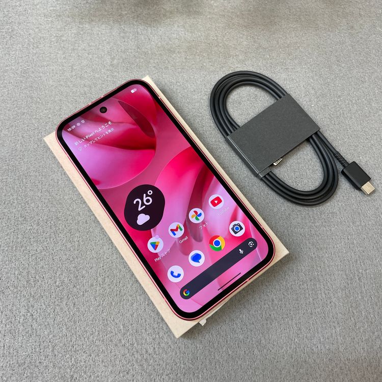 �Хåƥ꡼100�� Google Pixel 9a 128GB Peony ������ SIM�ե꡼