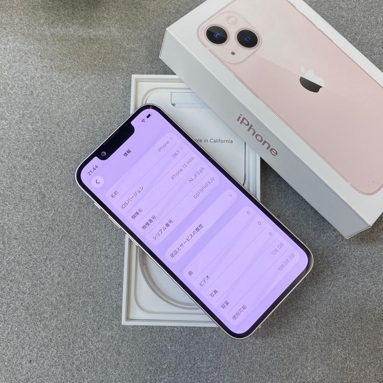 iPhone 13MiNi 128GB �ԥ� ������ SIM�ե꡼����̵��