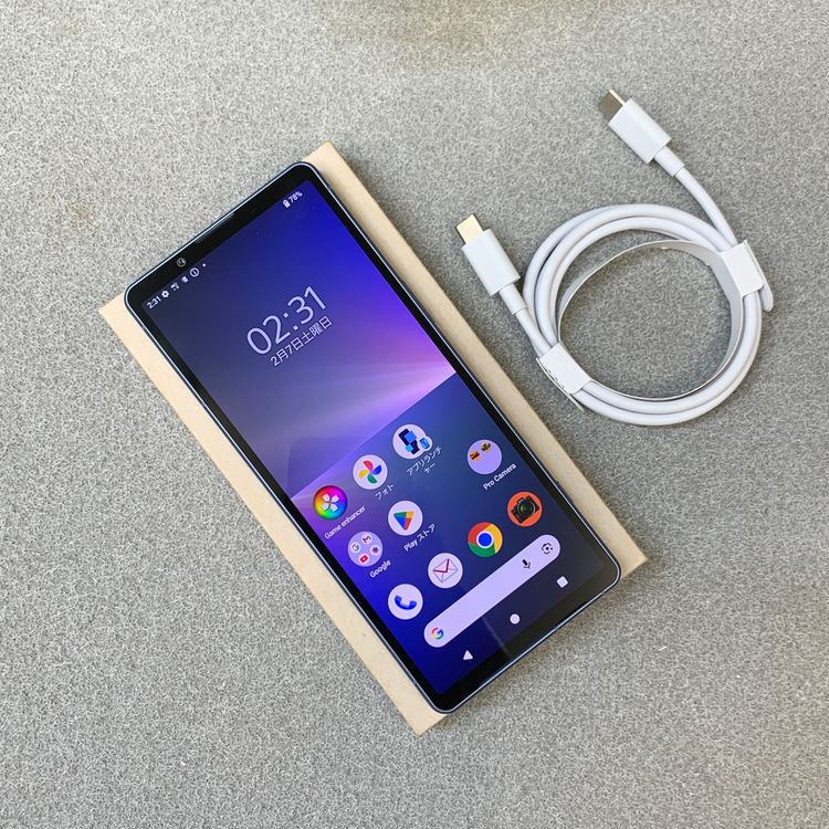Xperia 5 V SO-53D 128GB �֥롼 �ɥ����� SIM�ե꡼ ����̵��