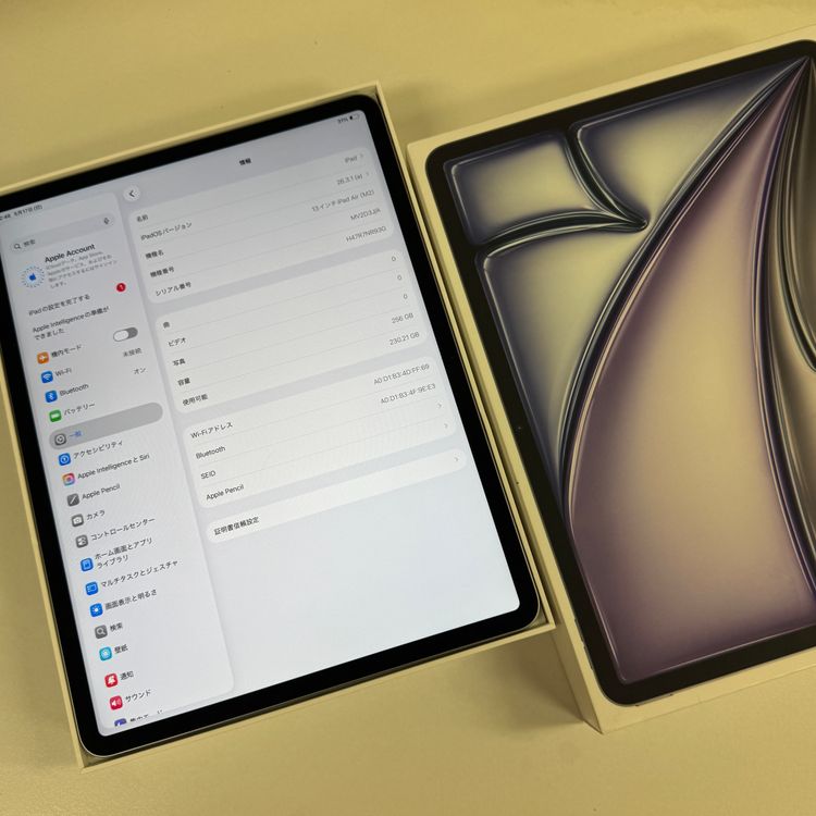 ����Ʊ�� iPad Air M2 256Gb  13����� Wi-Fi��ǥ� ����̵��