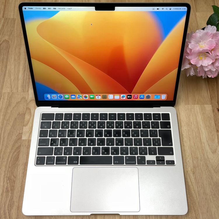 MacBook Air 13 M2 512GB 饤 2022ǯ ̵ QD299