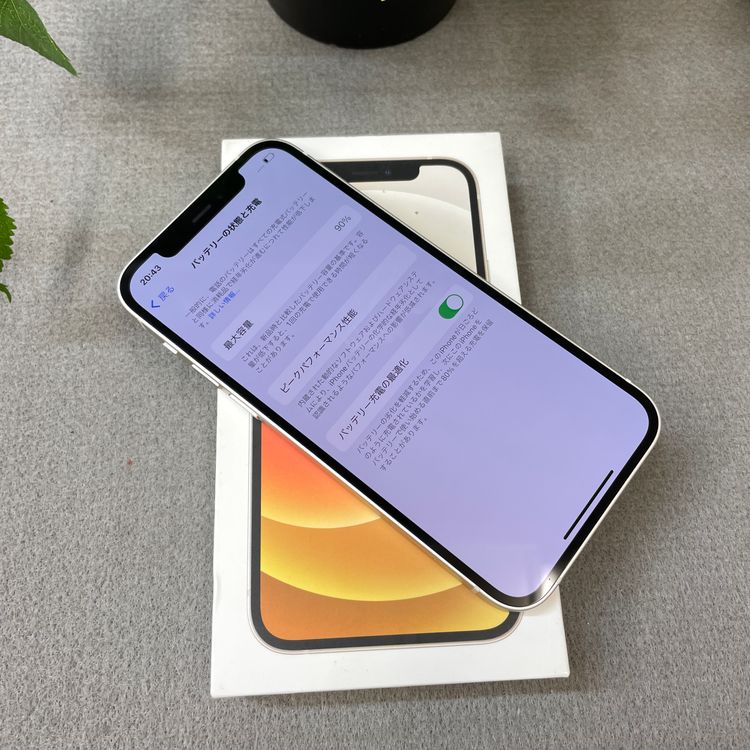 iPhone 12 �ۥ磻�� 64GB ����SIM�ե꡼ ����̵��