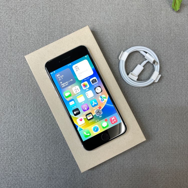 iPhone SE2 64Gb �ۥ磻�� ������SIM�ե꡼ ����̵�� 75685