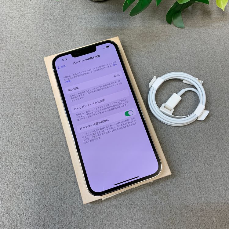 �Хåƥ꡼ 88% iPhone 13Pro 256GB ����С� ����SIM�ե꡼ ����̵��
