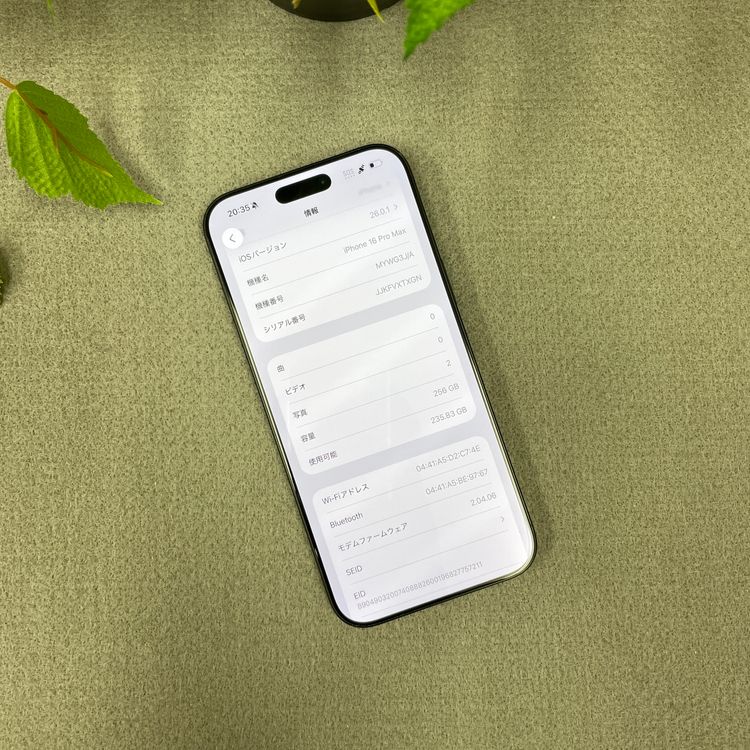 iPhone16ProMax 256GB �֥�å� ������SIM�ե꡼����̵��