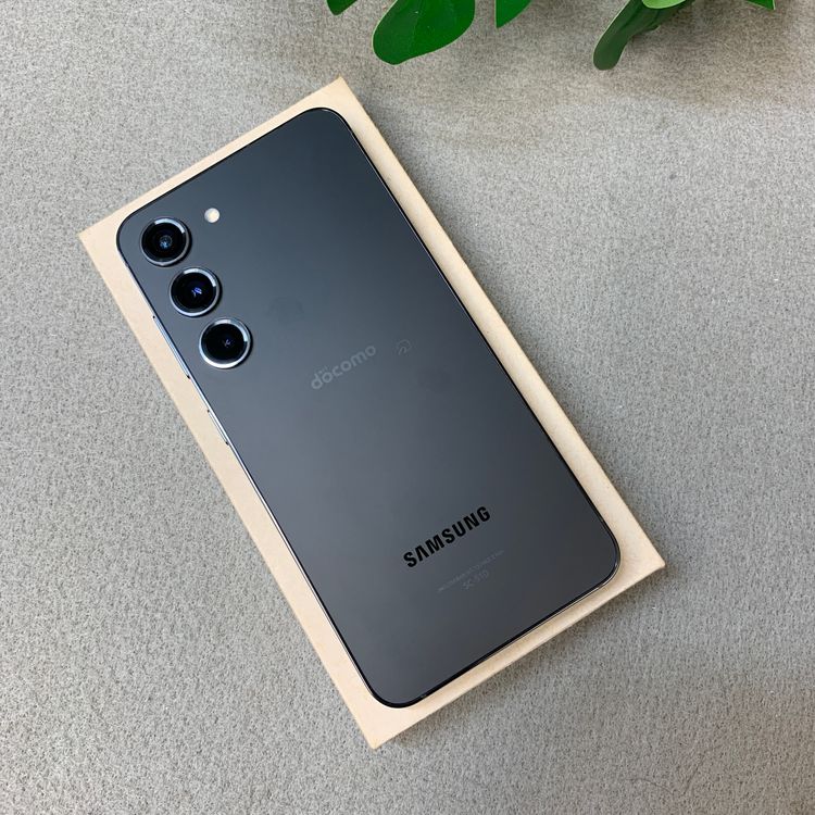 ����Ʊ�� Galaxy S23 SC-51D �ե���ȥ�֥�å� 256GB �ɥ����� SIM�ե꡼