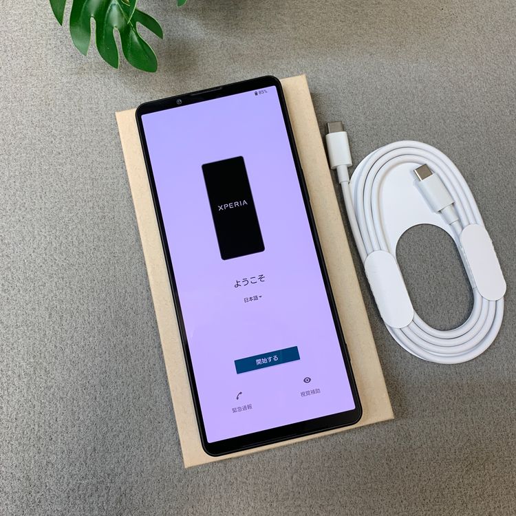 Sony Xperia 1 V SO-51D 256GB �֥�å� ������ SIM�ե꡼����̵��