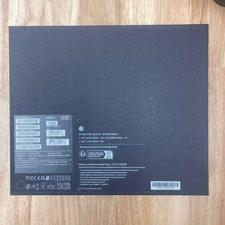 ʡ̤ ROG Phone 9 Pro 512GB եȥ֥å ̵