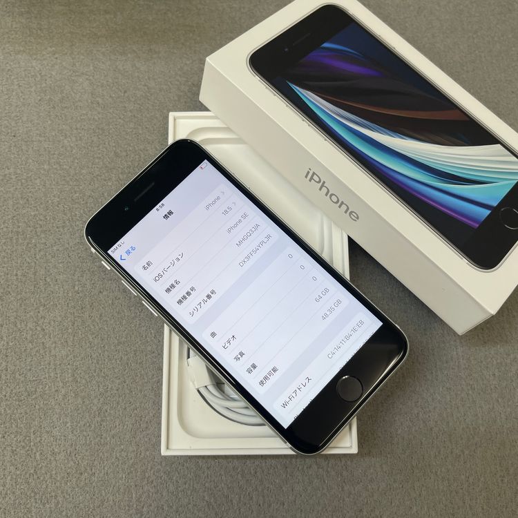 iPhone SE2 64Gb �ۥ磻�� ������SIM�ե꡼ ����̵��