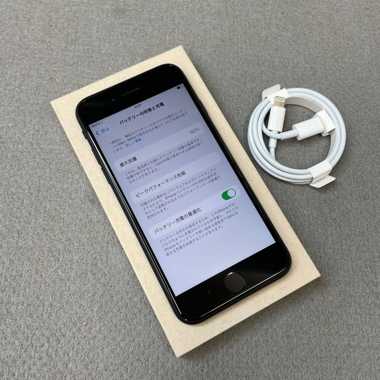 �Хåƥ꡼ 92% iPhone SE3 64GB �ߥåɥʥ��� ������ SIM�ե꡼ ����̵��