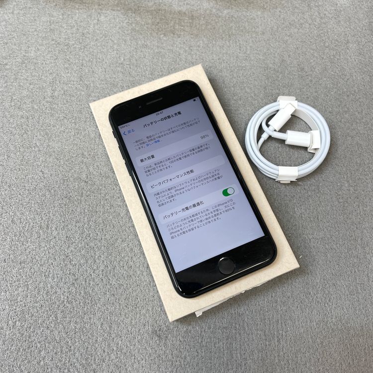 �Хåƥ꡼ 98% iPhone SE3 64GB �ߥåɥʥ��� ������ SIM�ե꡼ ����̵��