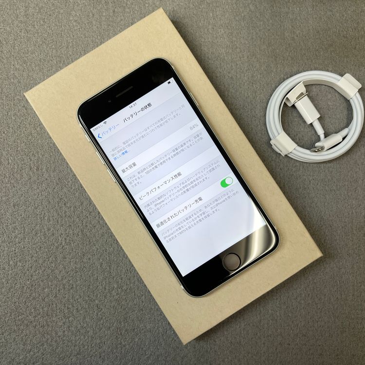 iPhone SE2 64Gb �ۥ磻�� ������ SIM�ե꡼ ����̵�� 76458