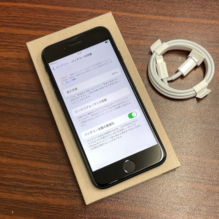 �Хåƥ꡼ 95% iPhone SE3 64GB �ߥåɥʥ��� ������ SIM�ե꡼ ����̵��