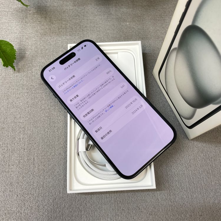 ����Ʊ�� iPhone 15 128GB �֥�å� ������ SIM�ե꡼����̵��