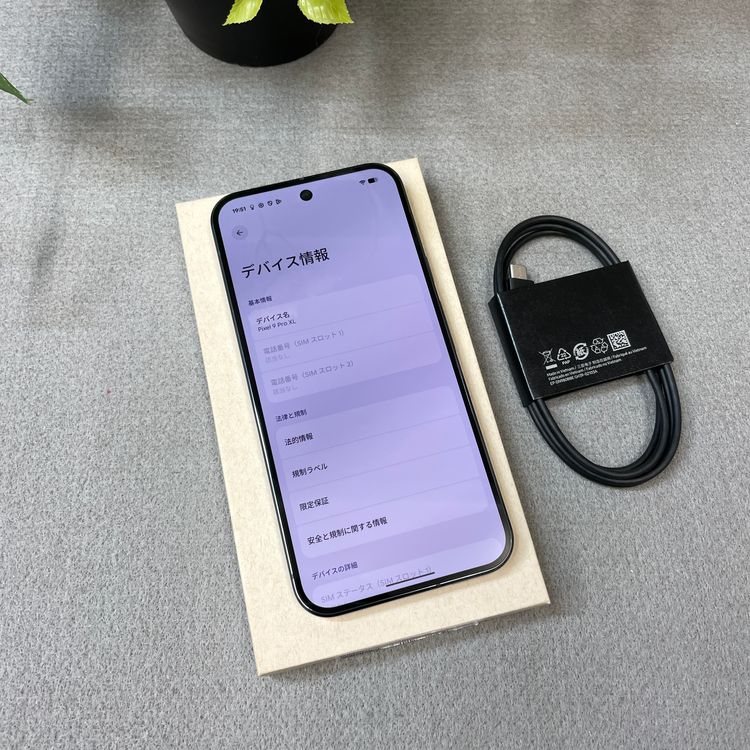 Google Pixel 9 Pro XL 128GB Obsidian ����SIM�ե꡼ ����̵��