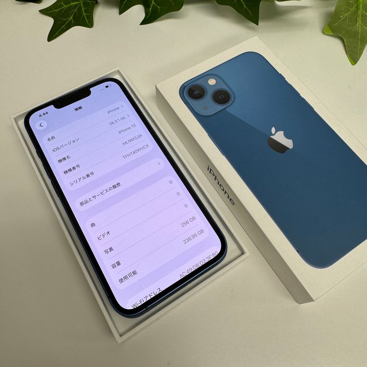 ��� iPhone13 256Gb �֥롼 ����SIM�ե꡼ ����̵��
