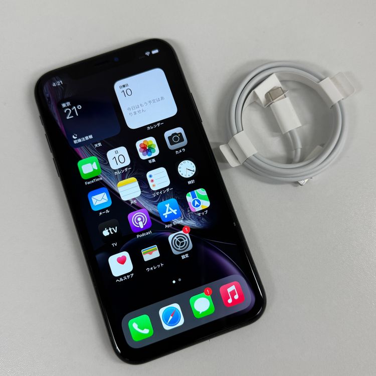 iPhone XR 64GB �֥�å� ����SIM�ե꡼ ����̵��