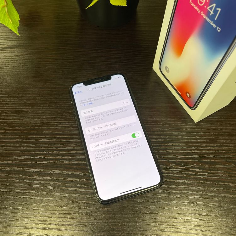 iPhone X  256GB ڡ쥤 SIMե꡼ ̵