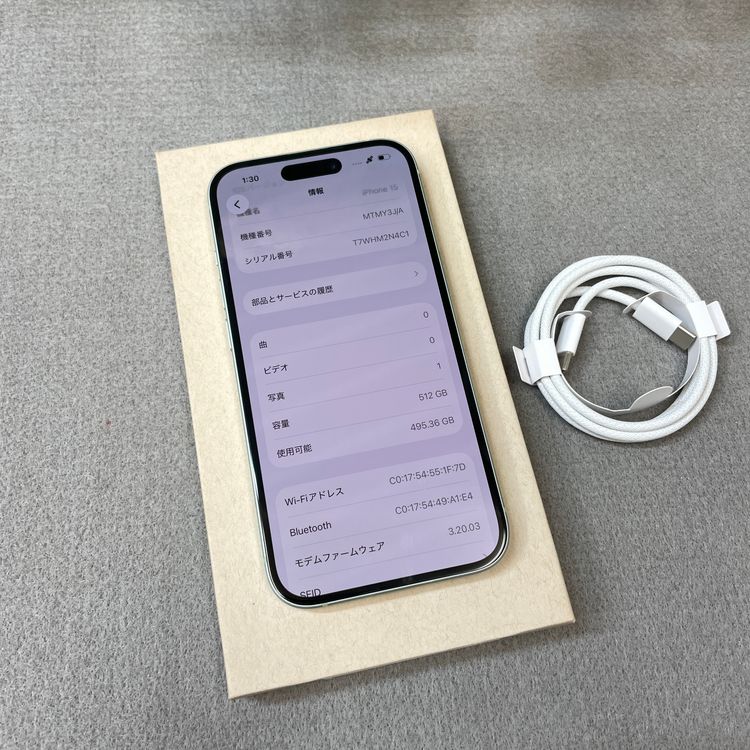 iPhone 15 512GB ���꡼�� ������ SIM�ե꡼����̵��