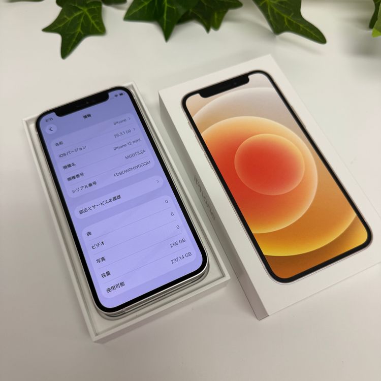 ����Ʊ�� ���� iPhone12 Mini 256GB �ۥ磻�� ����SIM�ե꡼ ����̵��