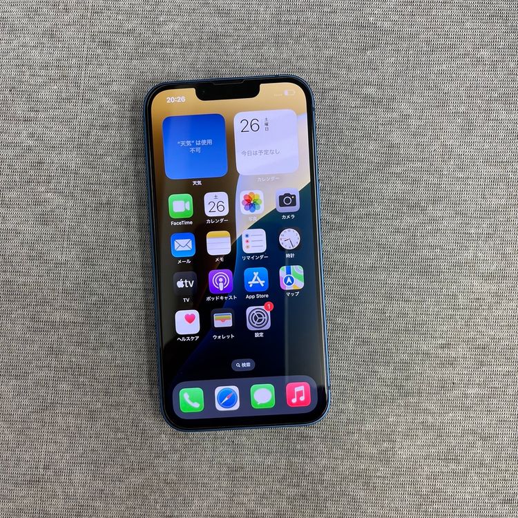 iPhone 13 128GB ֥롼  AU SIMե꡼