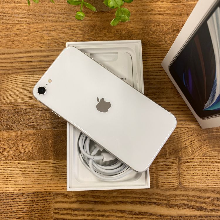 iPhone SE(��2 ����) 128GB �ۥ磻�� ����SIM�ե꡼ ����̵��