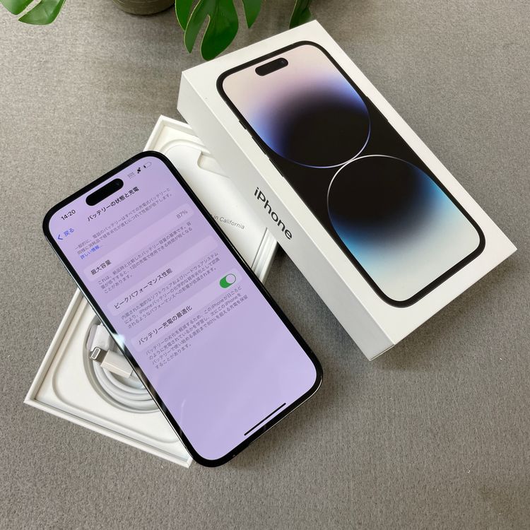 �Хåƥ꡼87% iPhone 14Pro 256Gb ���ڡ����֥�å� ������ SIM�ե꡼