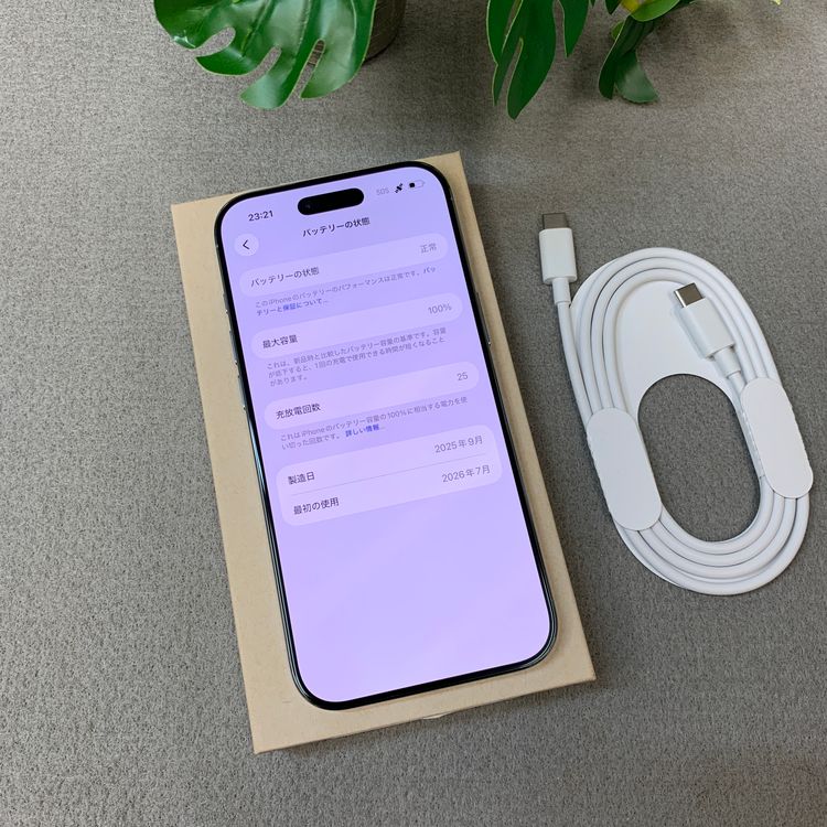 �Хåƥ꡼ 100%iPhone Air 256GB �������֥롼 ������ SIM�ե꡼ ����̵��
