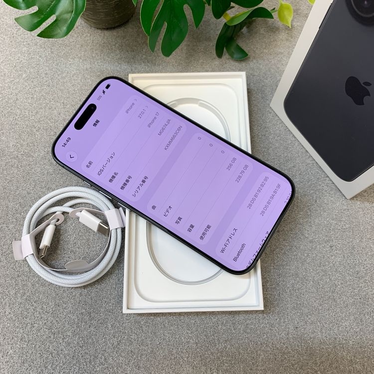 ����Ʊ�� iPhone 17 256GB �֥�å� ������ SIM�ե꡼����̵��