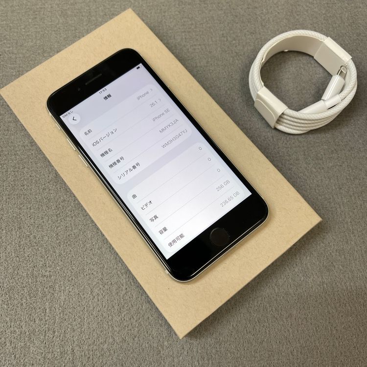 iPhone SE�裳���� 256GB �������饤�� ������ SIM�ե꡼����̵��