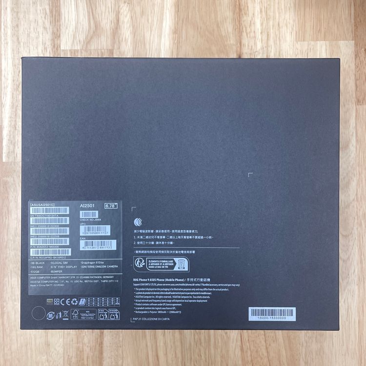 ʡ̤ ROG Phone 9 Pro  512GB եȥ֥å ̵