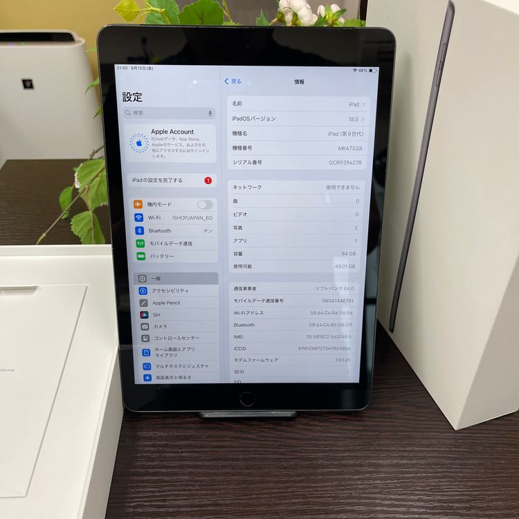 iPad(9) 64GB ڡ쥤 Wi-Fi + Cellularǥ
