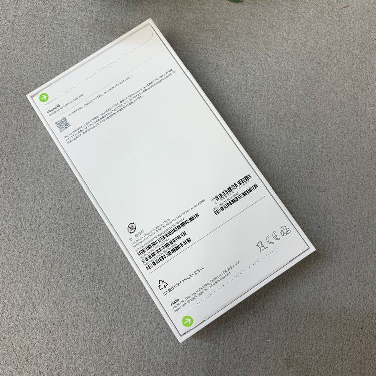 ���ʡ�̤���� iPhone 16 128GB �ۥ磻�� ������SIM�ե꡼ ����̵��