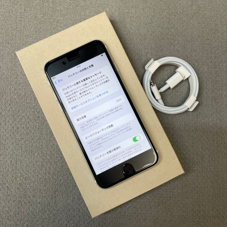 ����ȯ�� iPhone SE2 64Gb �ۥ磻�� ������ SIM�ե꡼ ����̵�� 38481