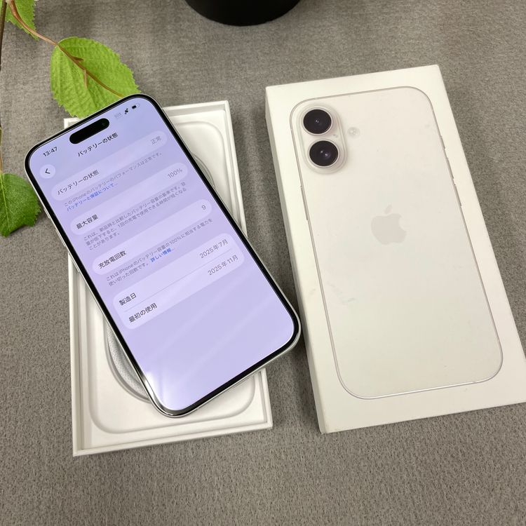 Ʊ iPhone 16 128GB ۥ磻  SIMե꡼̵