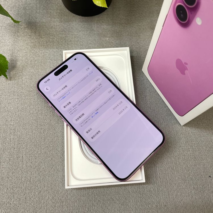 ����Ʊ�� iPhone 16Plus 128GB �ԥ� ������ SIM�ե꡼����̵��
