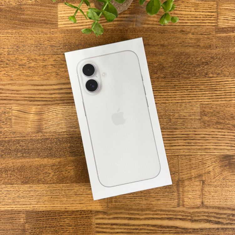 ���ʡ�̤���� iPhone 16 128GB �ۥ磻�� ������ SIM�ե꡼ ����̵��