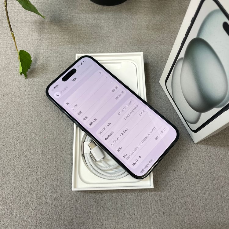 iPhone 15 128GB �֥�å� ������ SIM�ե꡼����̵��