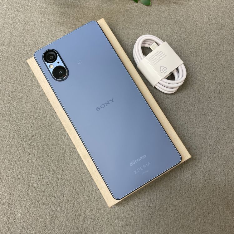 Xperia 5 V SO-53D 128GB �֥롼 �ɥ����� SIM�ե꡼ ����̵��