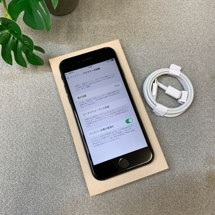 iPhone SE��2���� 128GB �֥�å� ������SIM�ե꡼����̵��