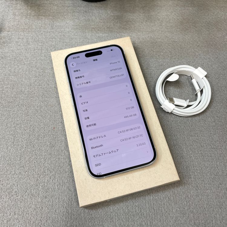 iPhone 15 512GB �֥롼 ������ SIM�ե꡼����̵��
