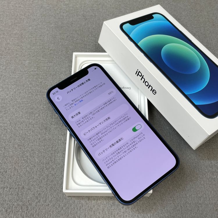iPhone 12mini 128GB �֥롼 ������SIM�ե꡼ȯ��̵��