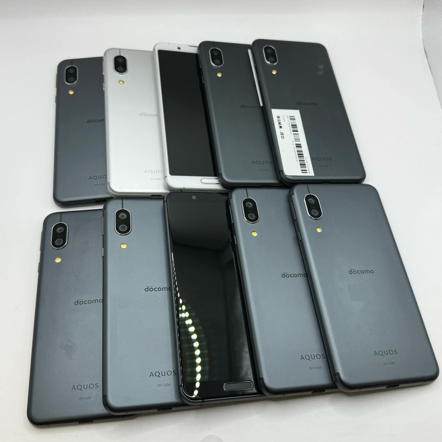 【美品】docomo AQUOS sense3 SH-02M ブラック 利用制限 ムスビー|10台 AQUOS sense3 SH-02Mドコモ版 利用制限【〇