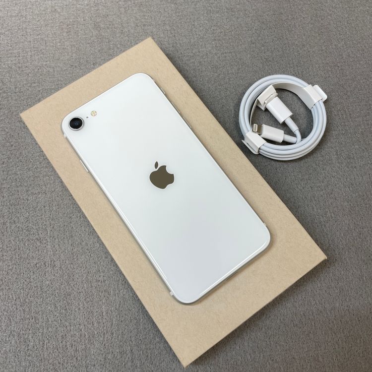 �Хåƥ꡼93% iPhone SE��2���� 128GB �ۥ磻�� ������SIM�ե꡼����̵��