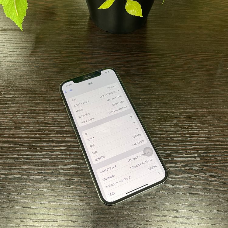 iPhone 12Pro 256GB ե SIMե꡼ ̵