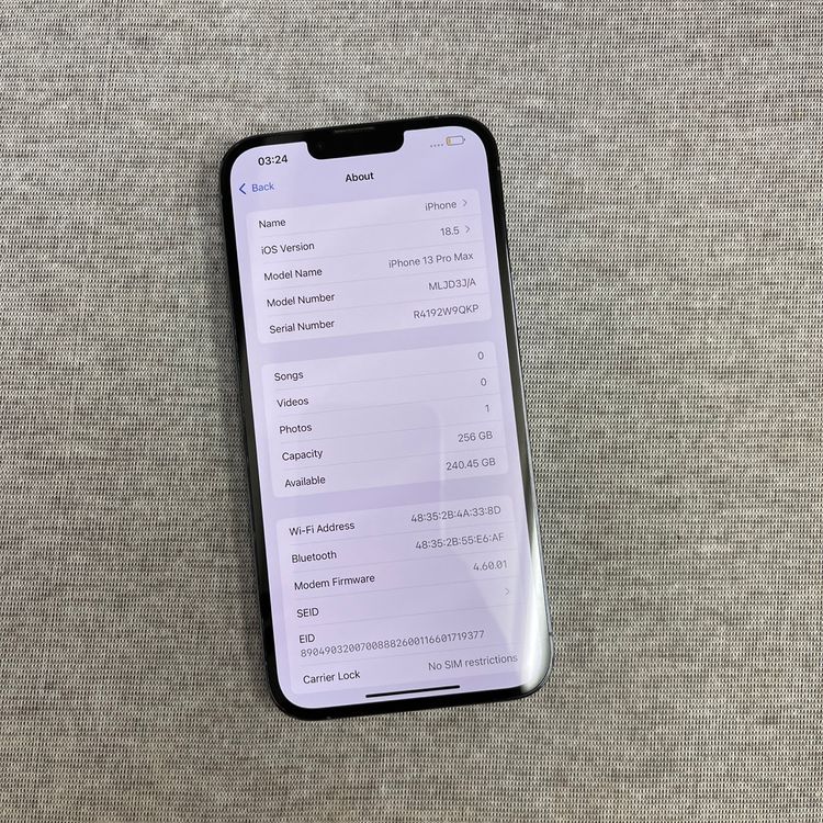 iPhone 13ProMax 256GB ֥롼    SIMե꡼