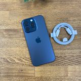 �Хåƥ꡼ 100%  iPhone15 Pro 256GB �֥롼  ������ SIM�ե꡼����̵��