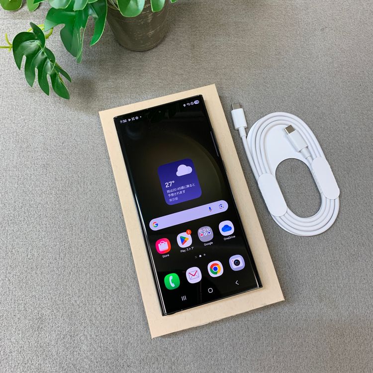 ����Ʊ��Galaxy S23Ultra SC-52D 256GB ������ SIM�ե꡼����̵��