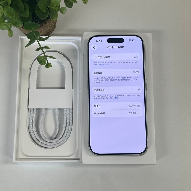 �Хåƥ꡼100% iPhone 17Pro 256GB ����С������� SIM�ե꡼����̵��