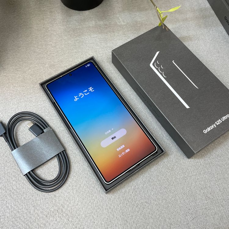 ���ʡ�̤���� Galaxy S25Ultra 256GB ����С��֥롼 ������ SIM�ե꡼